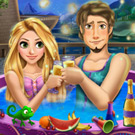 game Rapunzel Jacuzzi Celebration