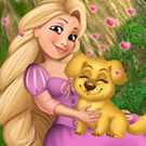 game Rapunzel pet care