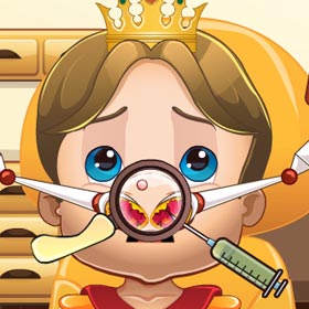 game Royal Baby Nose Doctor