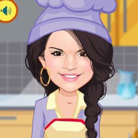 game Selena Gomez Cooking Cookies