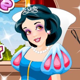 game Snow White Facial Makeover Full Screen Replay