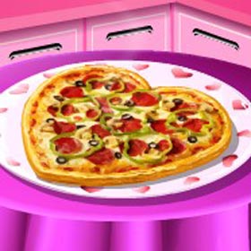 game Valentine Pizza: Sara