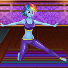game Yoga with Rainbow Dash