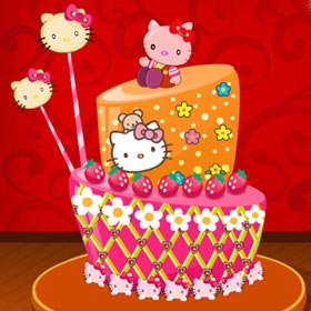 game Yummy Hello Kitty Cake